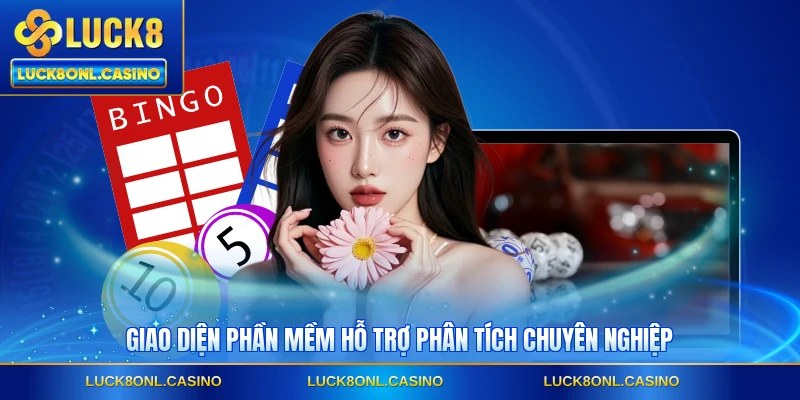 Giao diện phần mềm hỗ trợ phân tích chuyên nghiệp