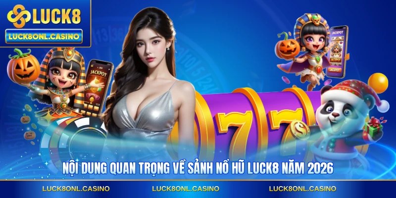 Nội dung quan trọng về sảnh nổ hũ LUCK8 năm 2026